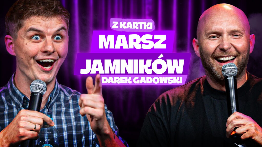 Projekt graficzny miniatury YouTube Michał Leja - minimalistyczne tło i mocny napis. Grafika do testów A/B.